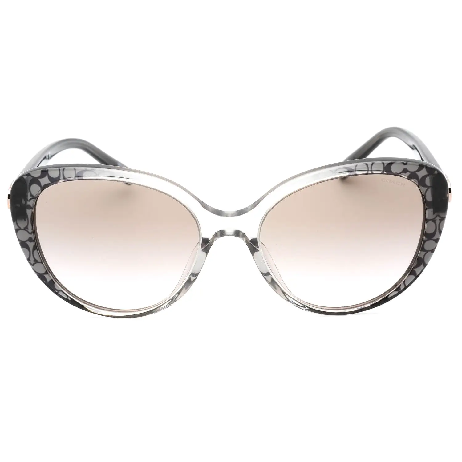 Coach 0HC8348U Sunglasses Grey Gradient/Grey Pink Gradient Women's