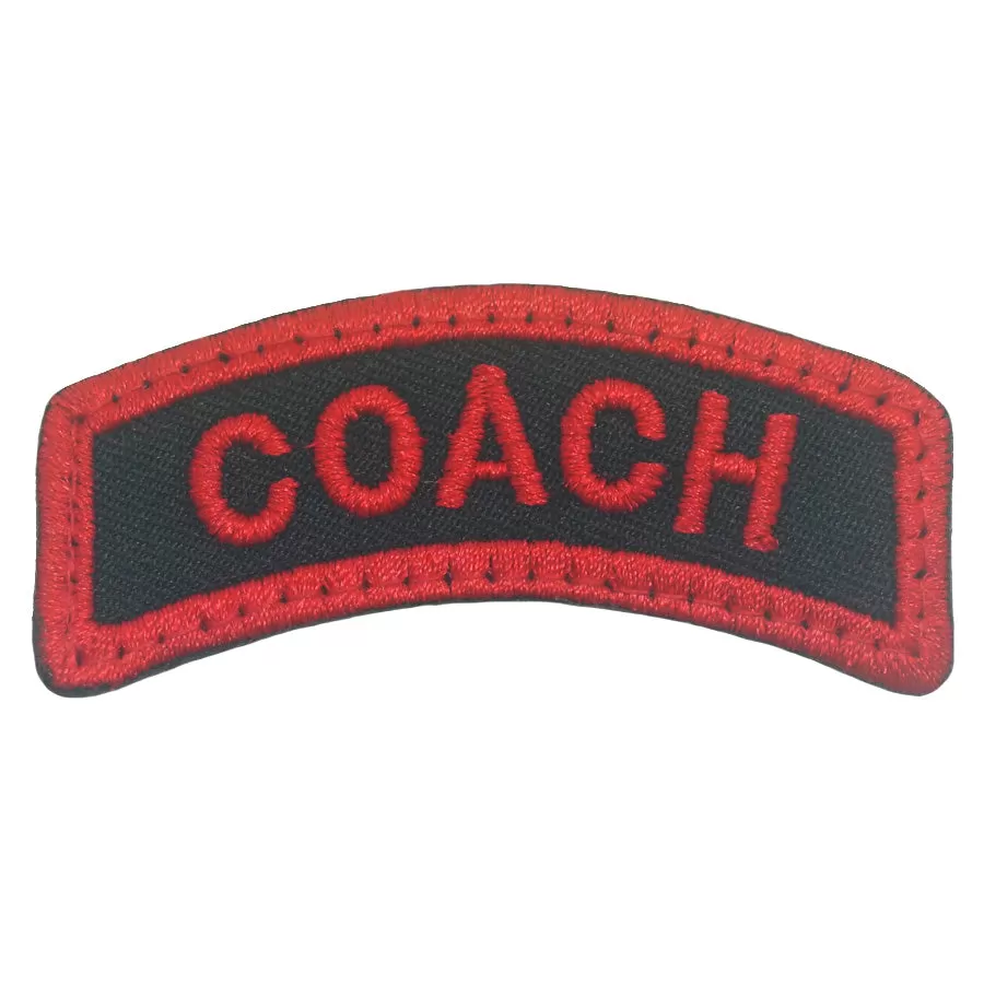 COACH TAB - BLACK RED