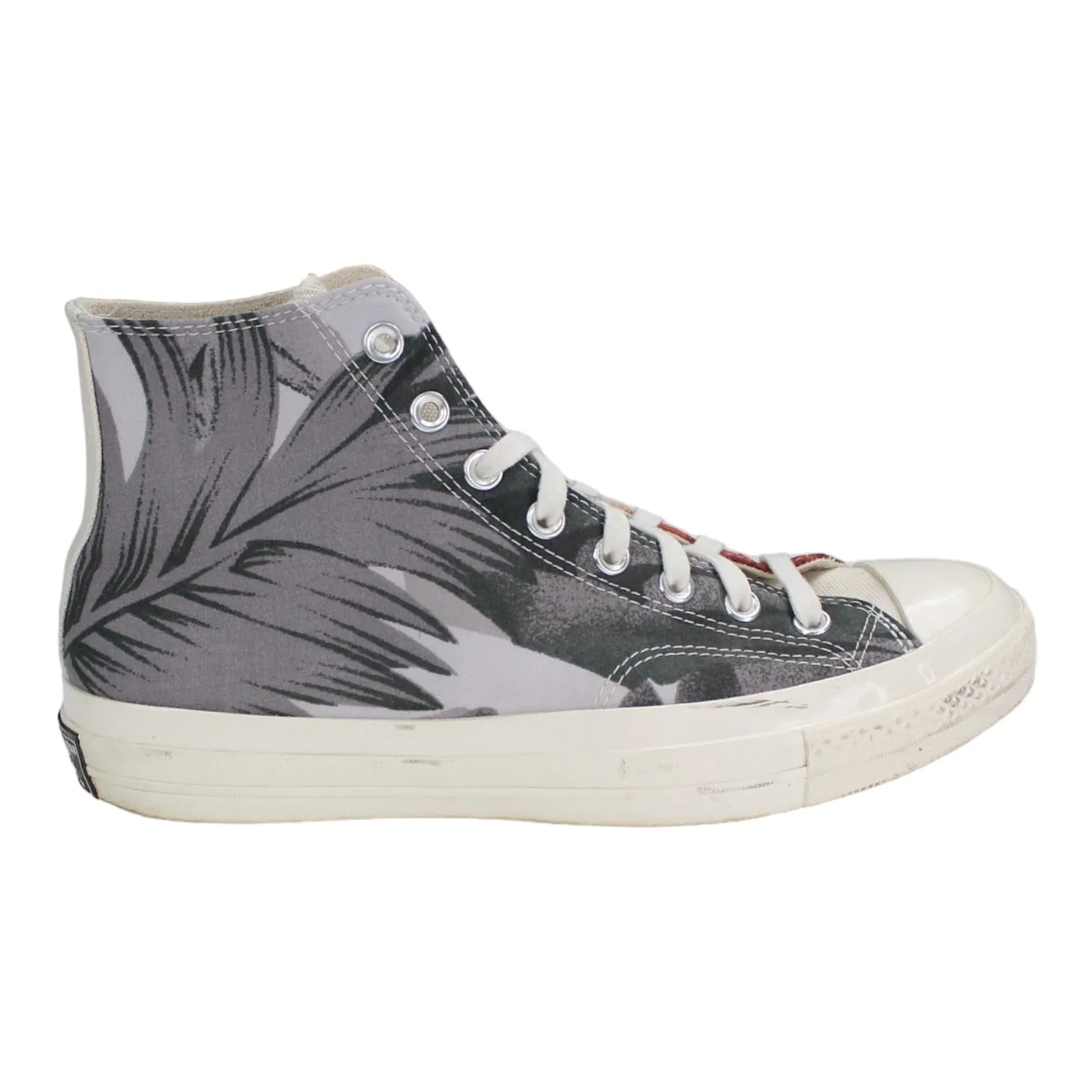 Converse X Beyond Retro Renew Alpha Shirts Grey/Red Chuck Taylor High Tops