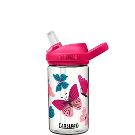 Eddy+ Kids 14oz Bottle with Tritan Renew in Colorblock Butterflies