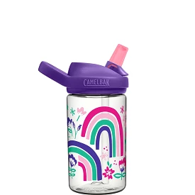 Eddy+ Kids 14oz Bottle with Tritan Renew in Rainbow Floral