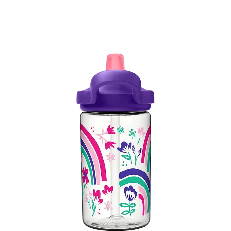 Eddy+ Kids 14oz Bottle with Tritan Renew in Rainbow Floral