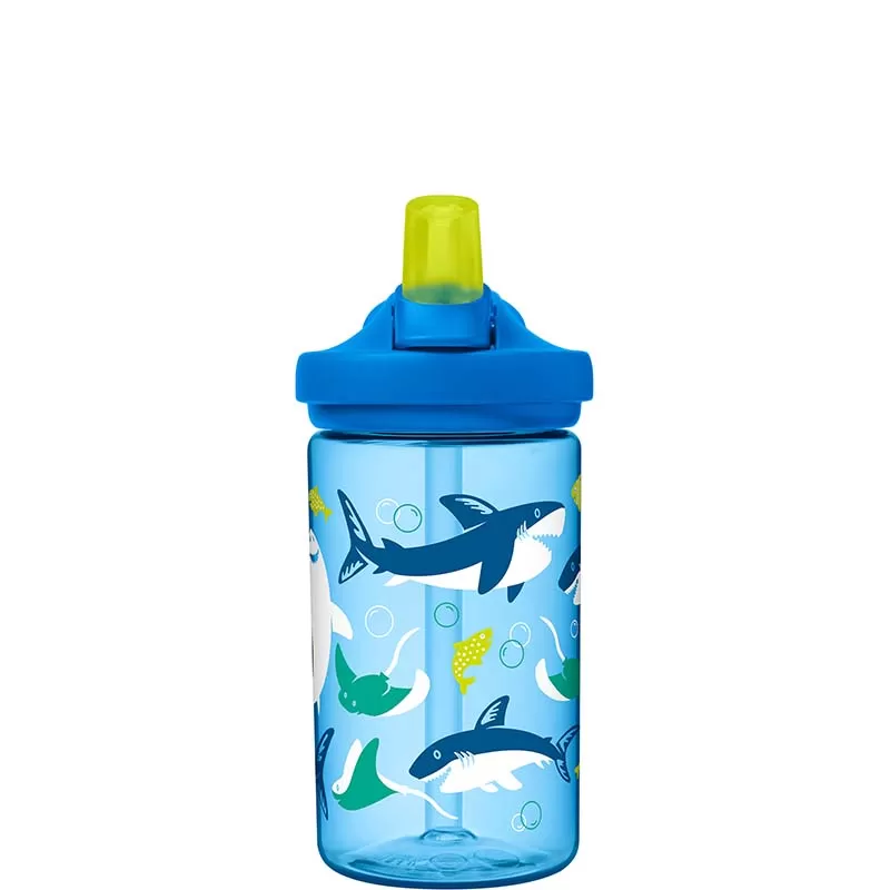 Eddy+ Kids 14oz Bottle with Tritan Renew in Sharks And Rays