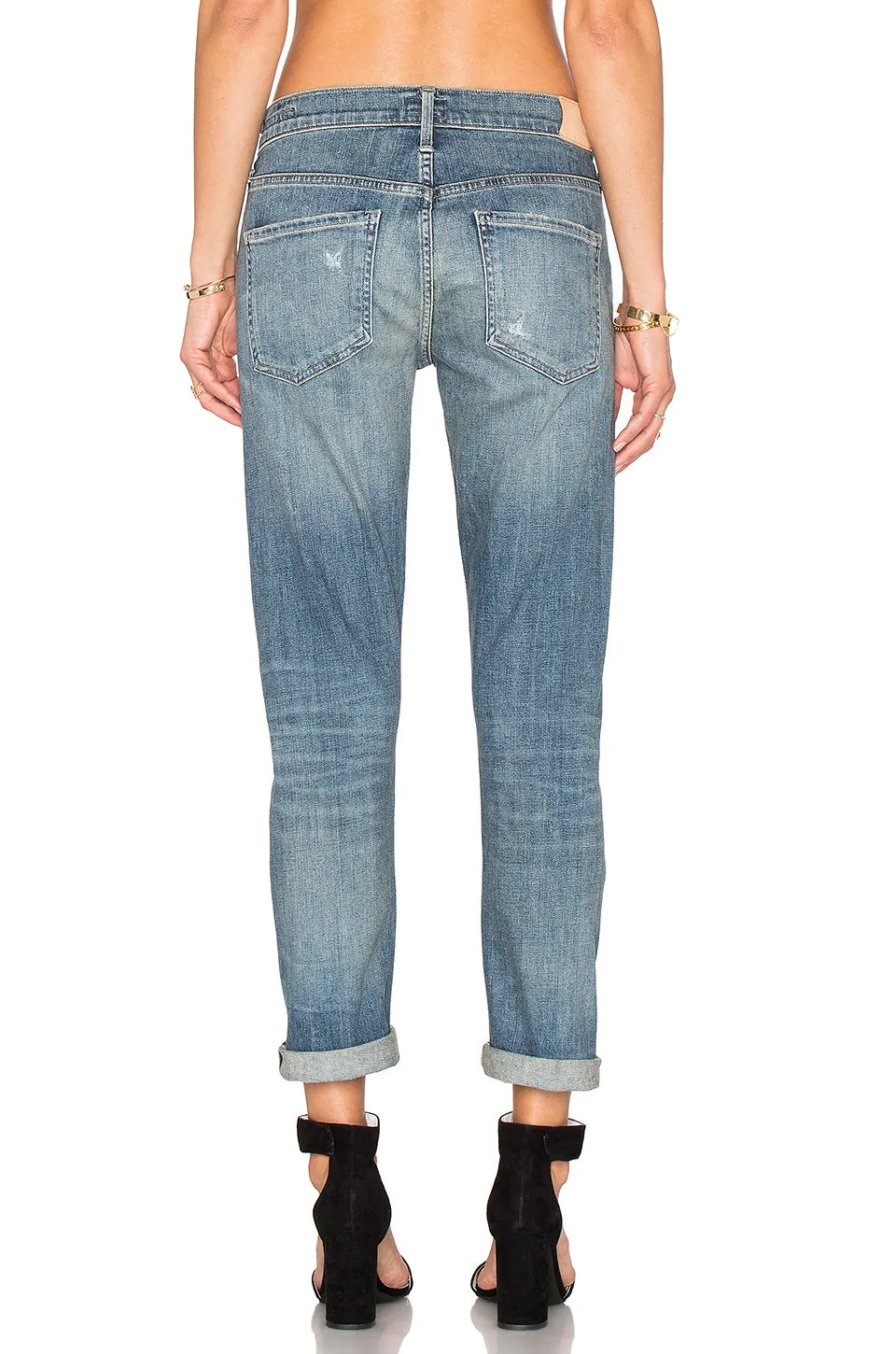 Emerson Ripped Boyfriend Jeans - Roseland