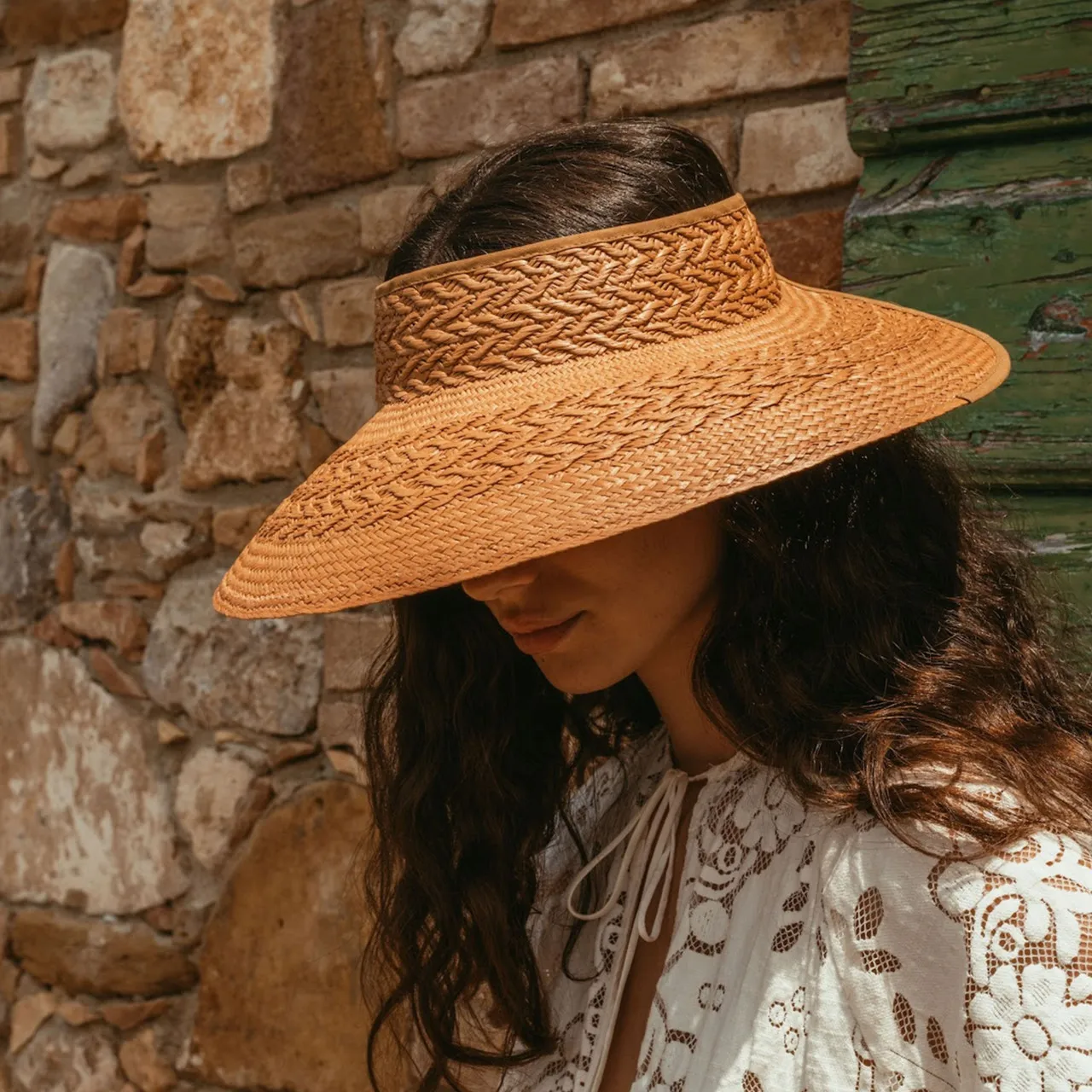 Freya Redwood Visor, Butterscotch