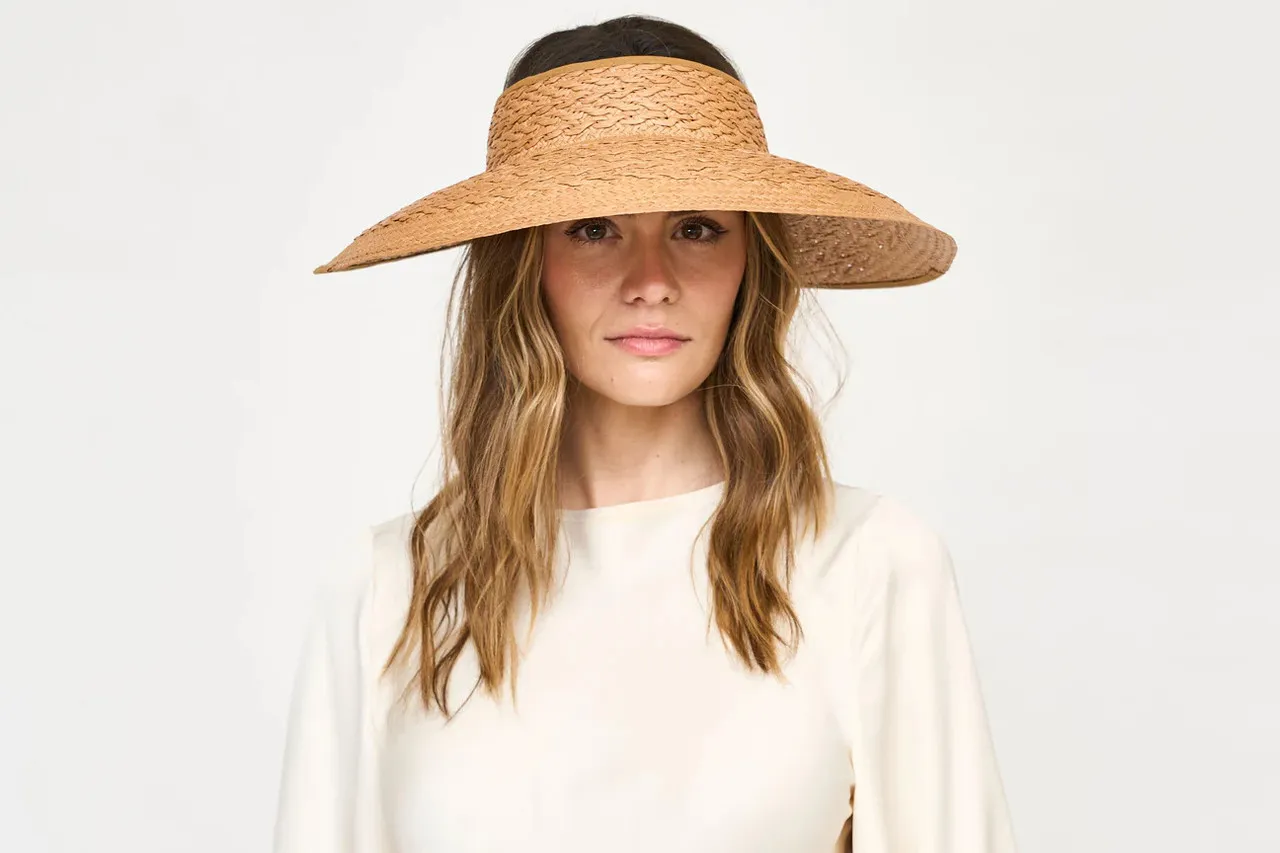 Freya Redwood Visor, Butterscotch