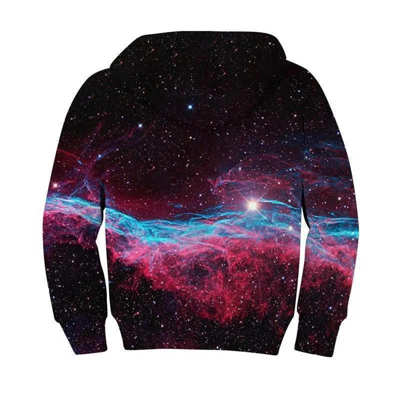 Hoodie, Kids 3D Hoodies, Galaxy