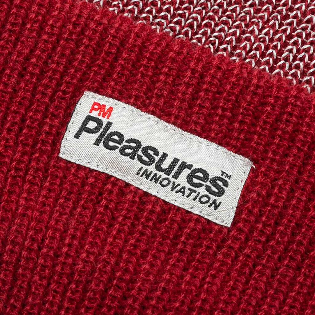 Innovation Reflective Beanie - Burgundy