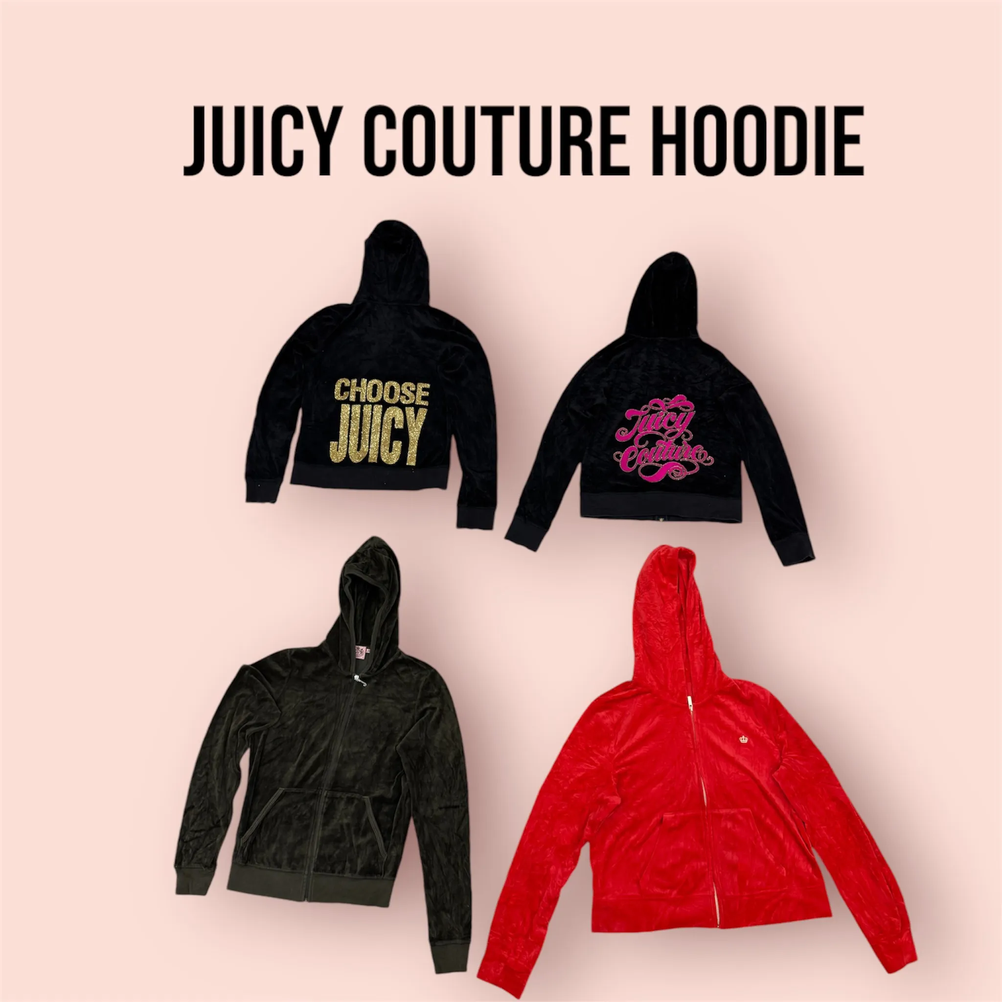 JUICY COUTURE HOODIES