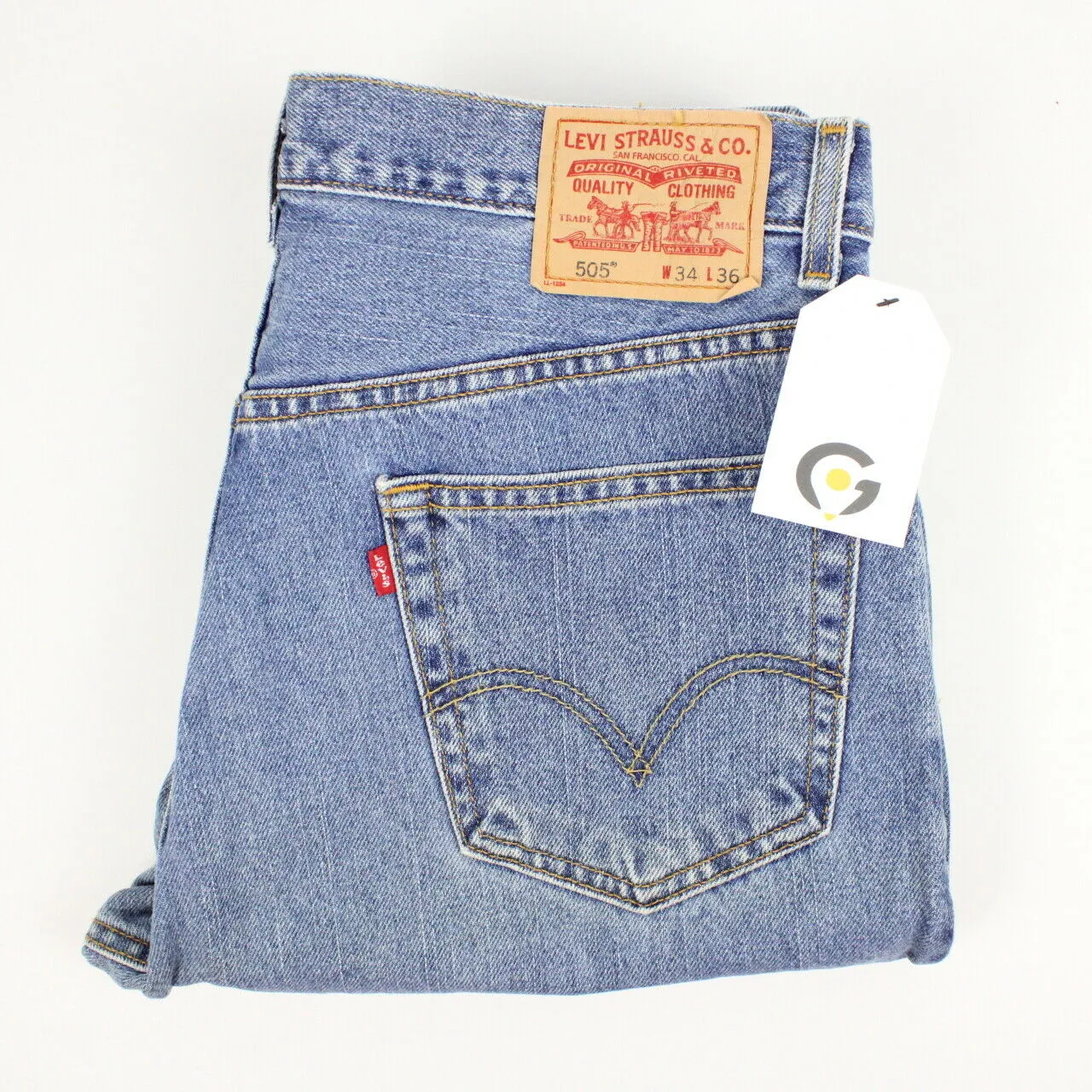 LEVIS 505 Jeans Mid Blue | W34 L36