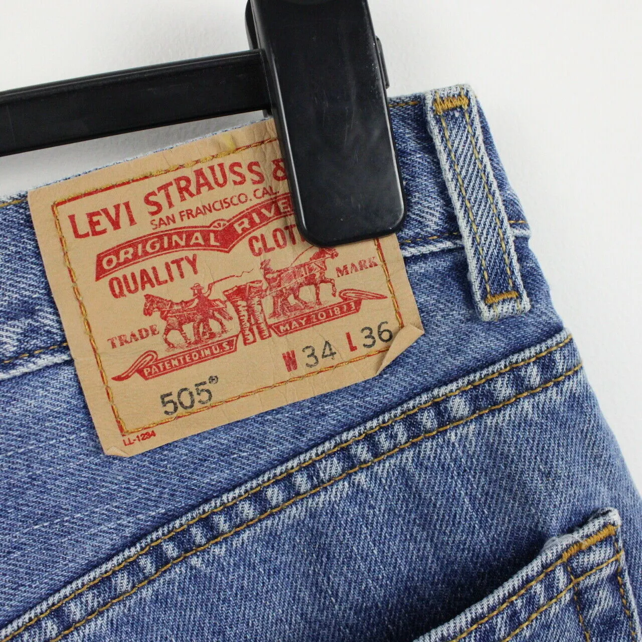 LEVIS 505 Jeans Mid Blue | W34 L36