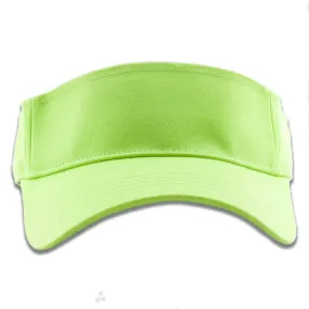 Lime Green Blank Adjustable Visor