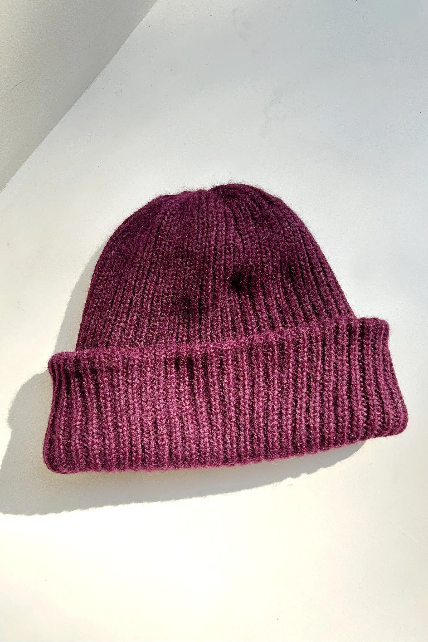 Lofted Beanie in Alpaca Wool Blend