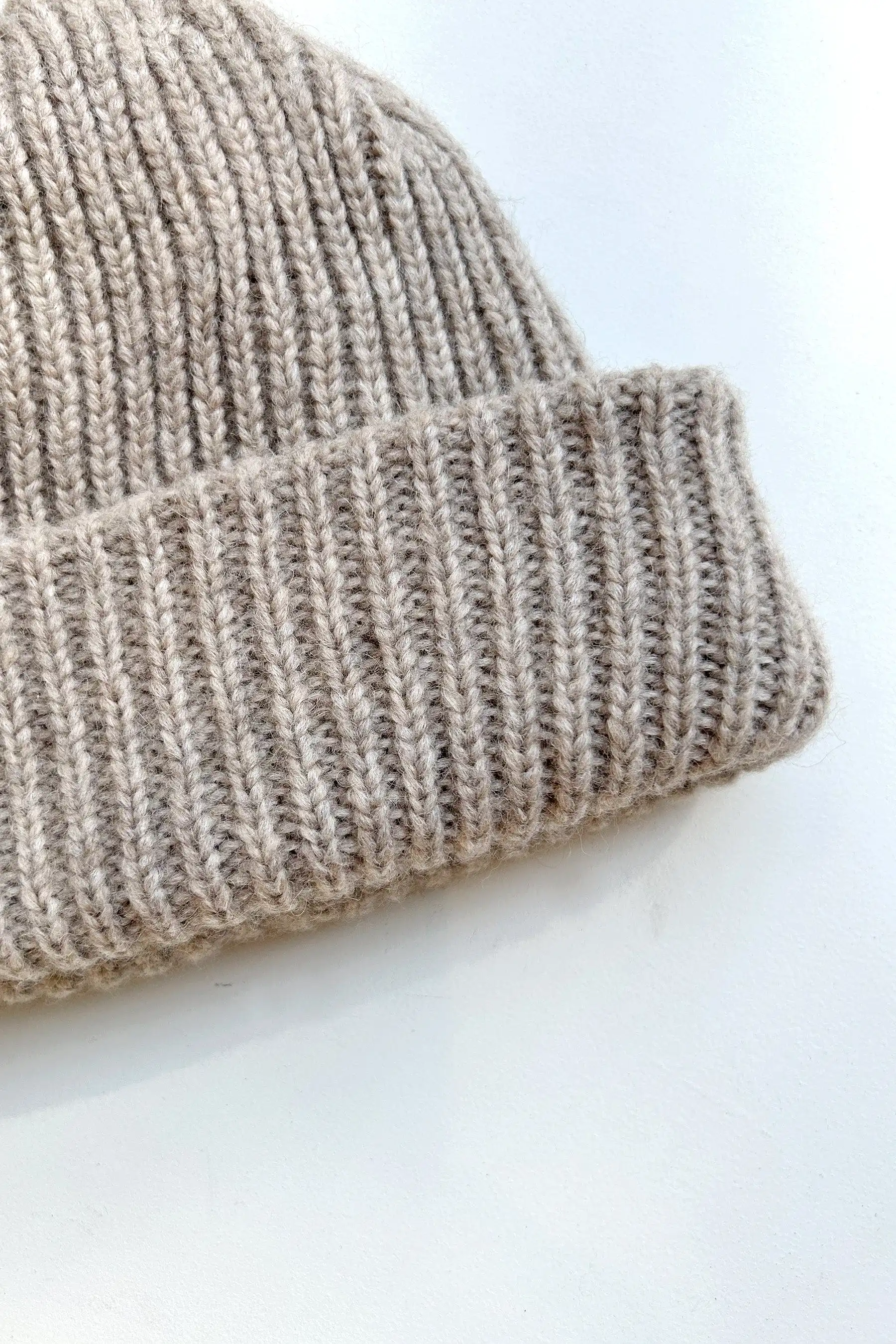 Lofted Beanie in Alpaca Wool Blend