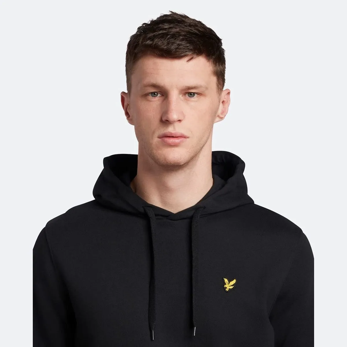 Lyle & Scott Core Plain Hooded Sweatshirts Black