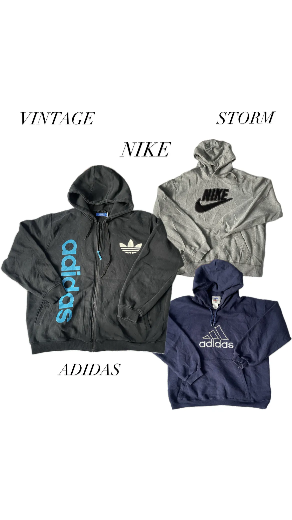 Mix Brand Hoodies & Sweatshirts