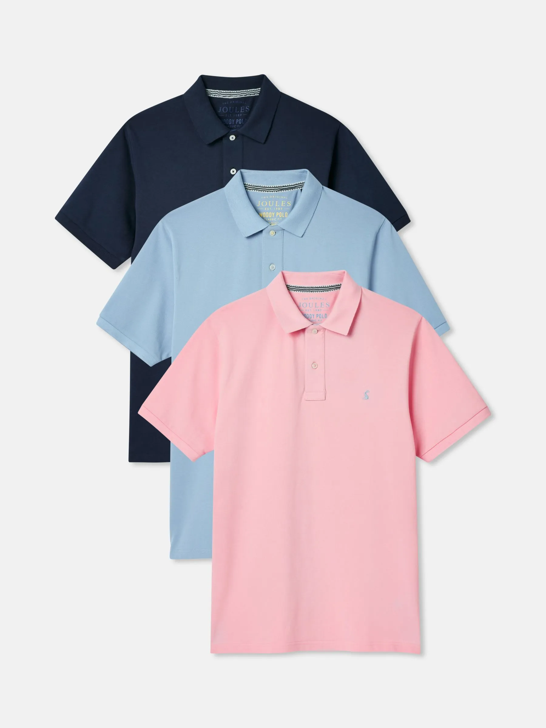 Mixed Colours Cotton Polo Shirts