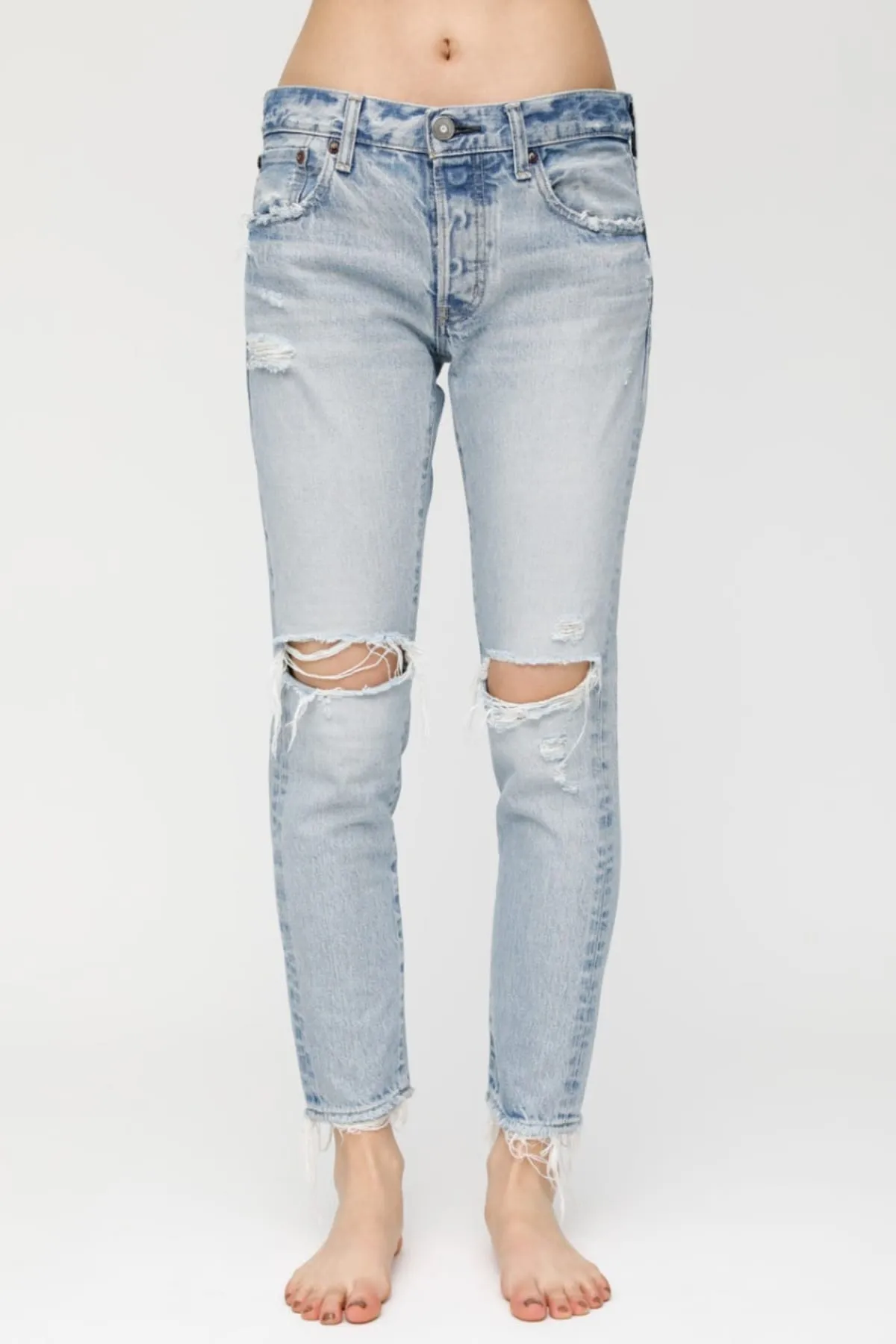 MV Yardley Tapered Jeans - Light Blue