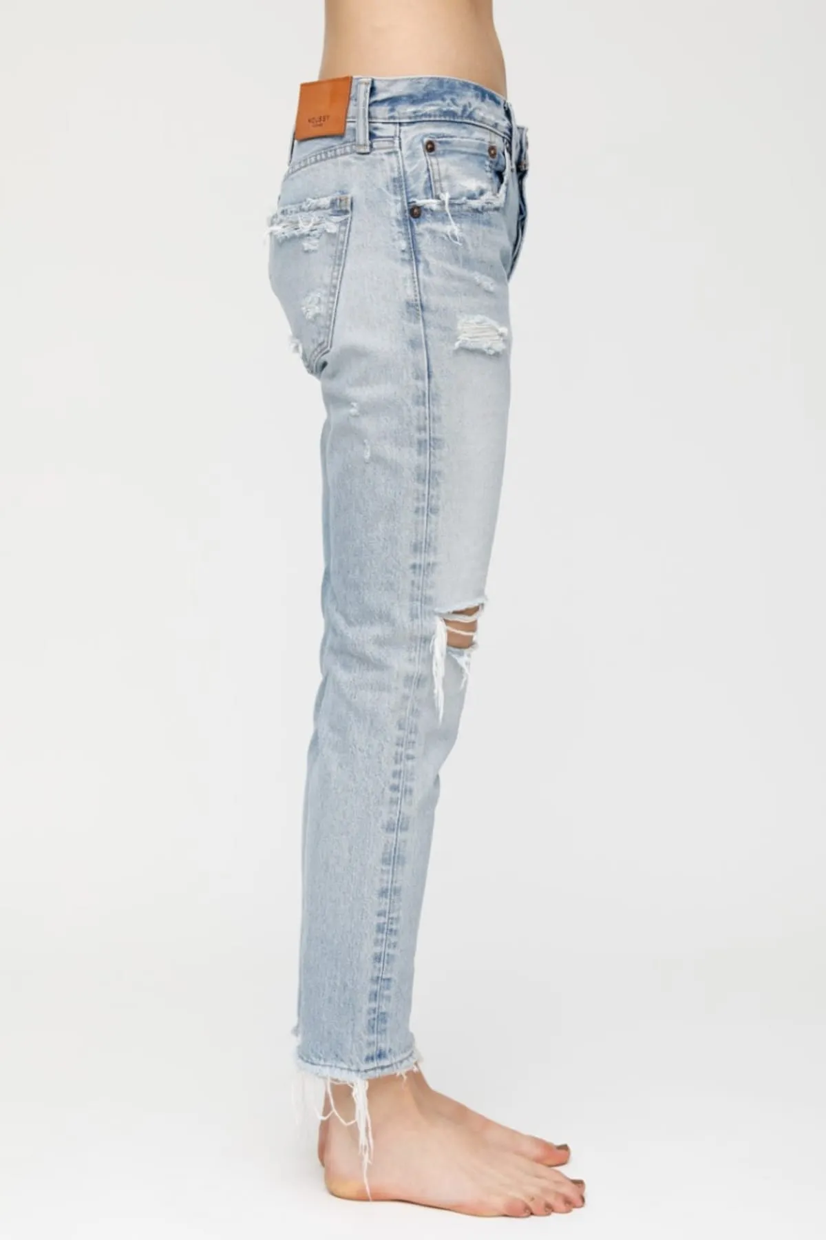 MV Yardley Tapered Jeans - Light Blue