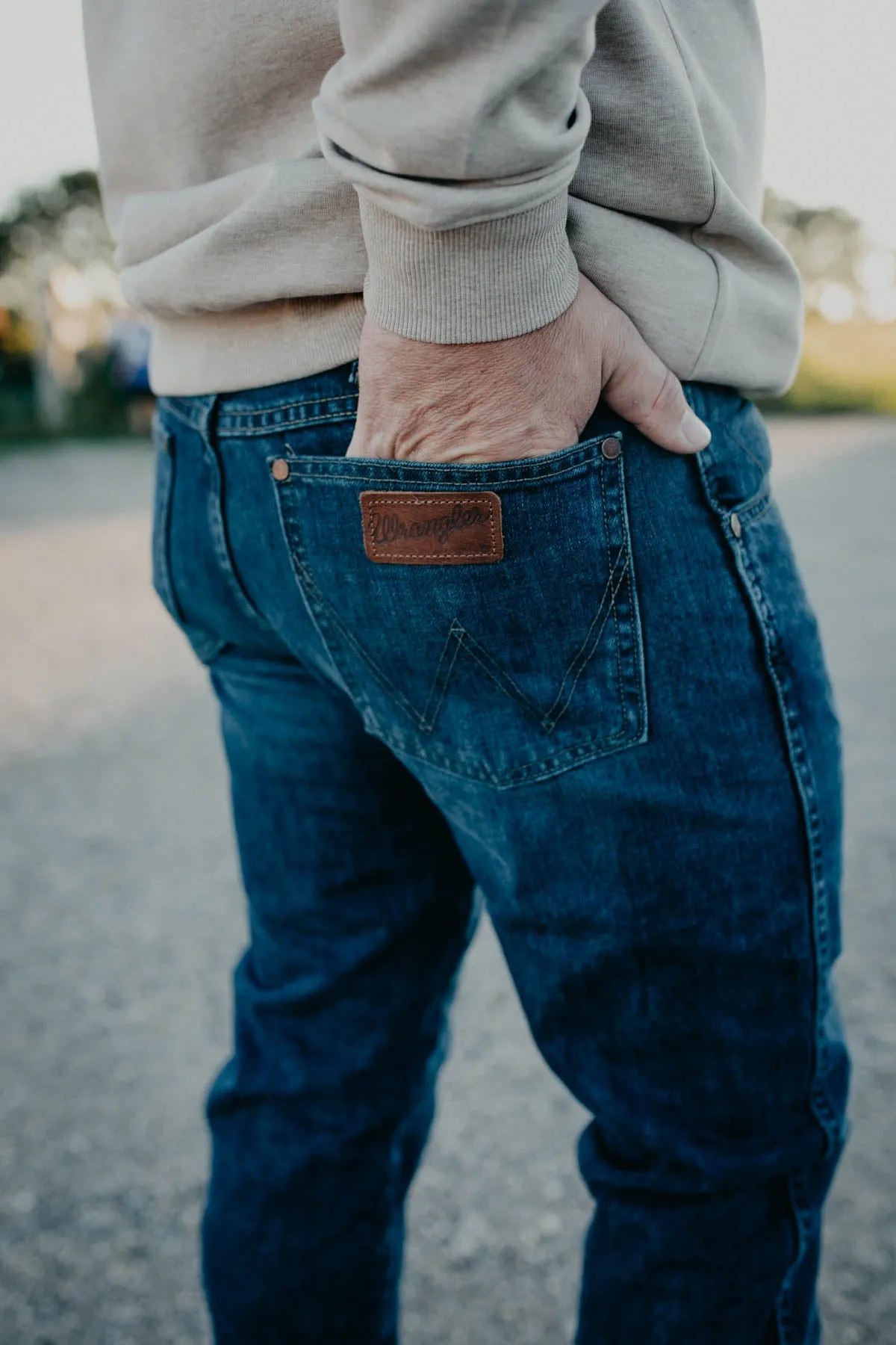 'Nash' Men's Retro Wrangler Slim Bootcut Jeans