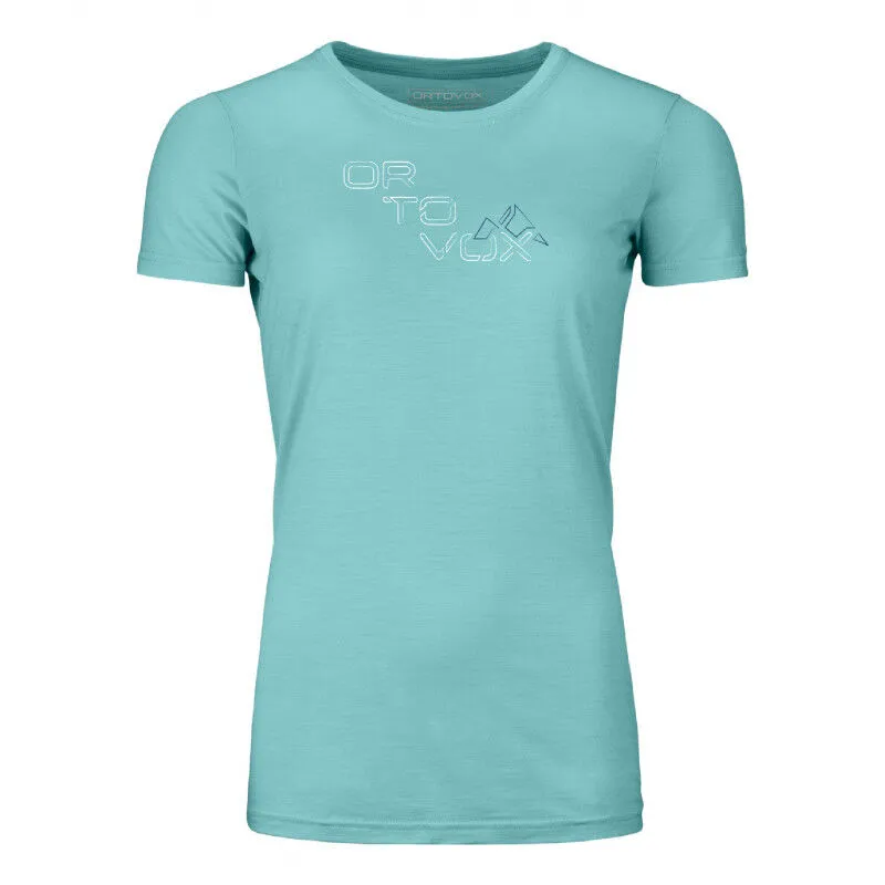 Ortovox  185 Merino Tangram Logo TS - T-shirt - Donna