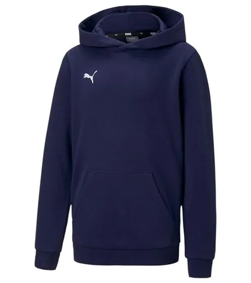 Pack of 2 PUMA teamGOAL 23 Casuals children's hoodies with kangaroo pocket, hooded sweater for young boys and girls 656711 