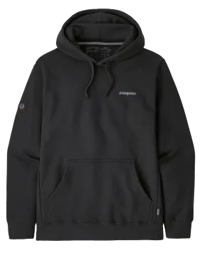 Patagonia Fitz Roy Icon Uprisal Hoodie - Ink Black | Shop Shirts & Tops at Trojan Wake Ski Snow & Snow Skiers Warehouse