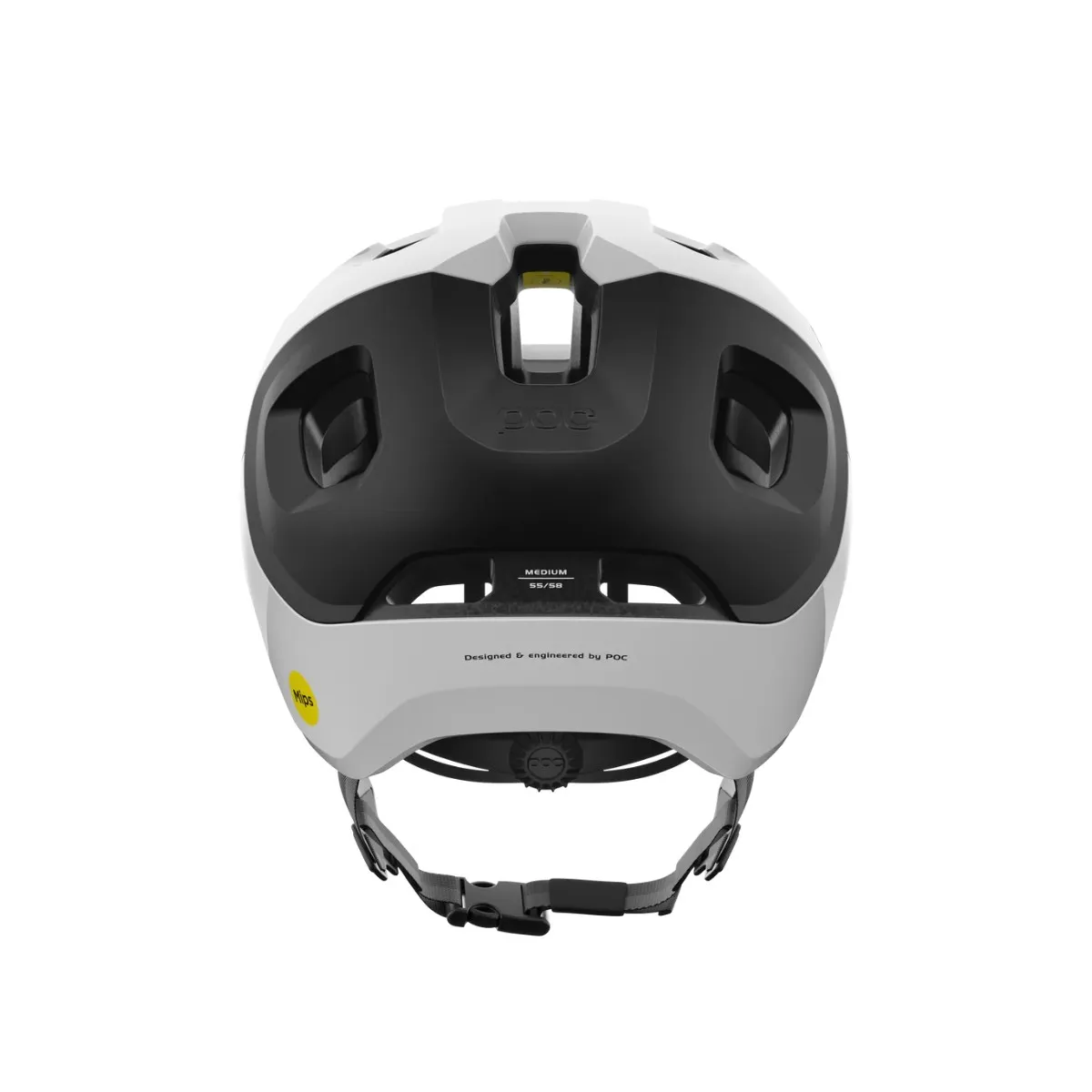 POC Axion Race MIPS Helmet White Black