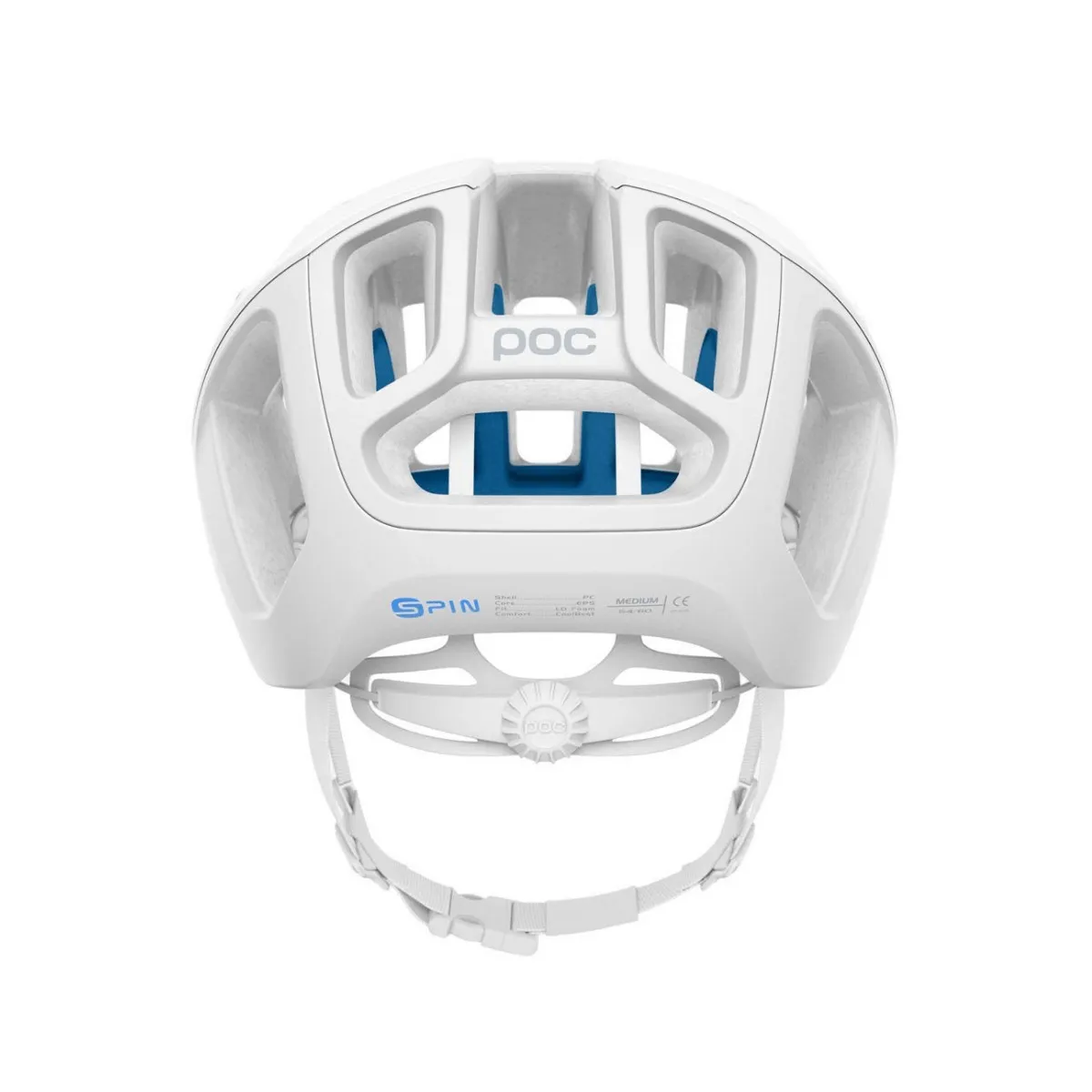 POC Ventral SPIN White Helmet