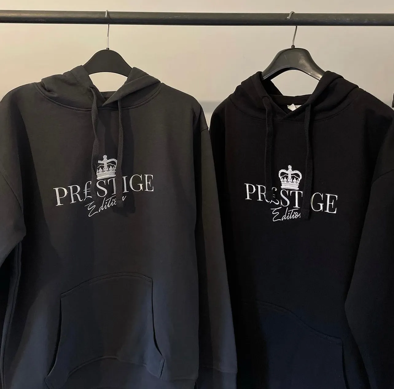 Prestige Black & Graphite Hoodies