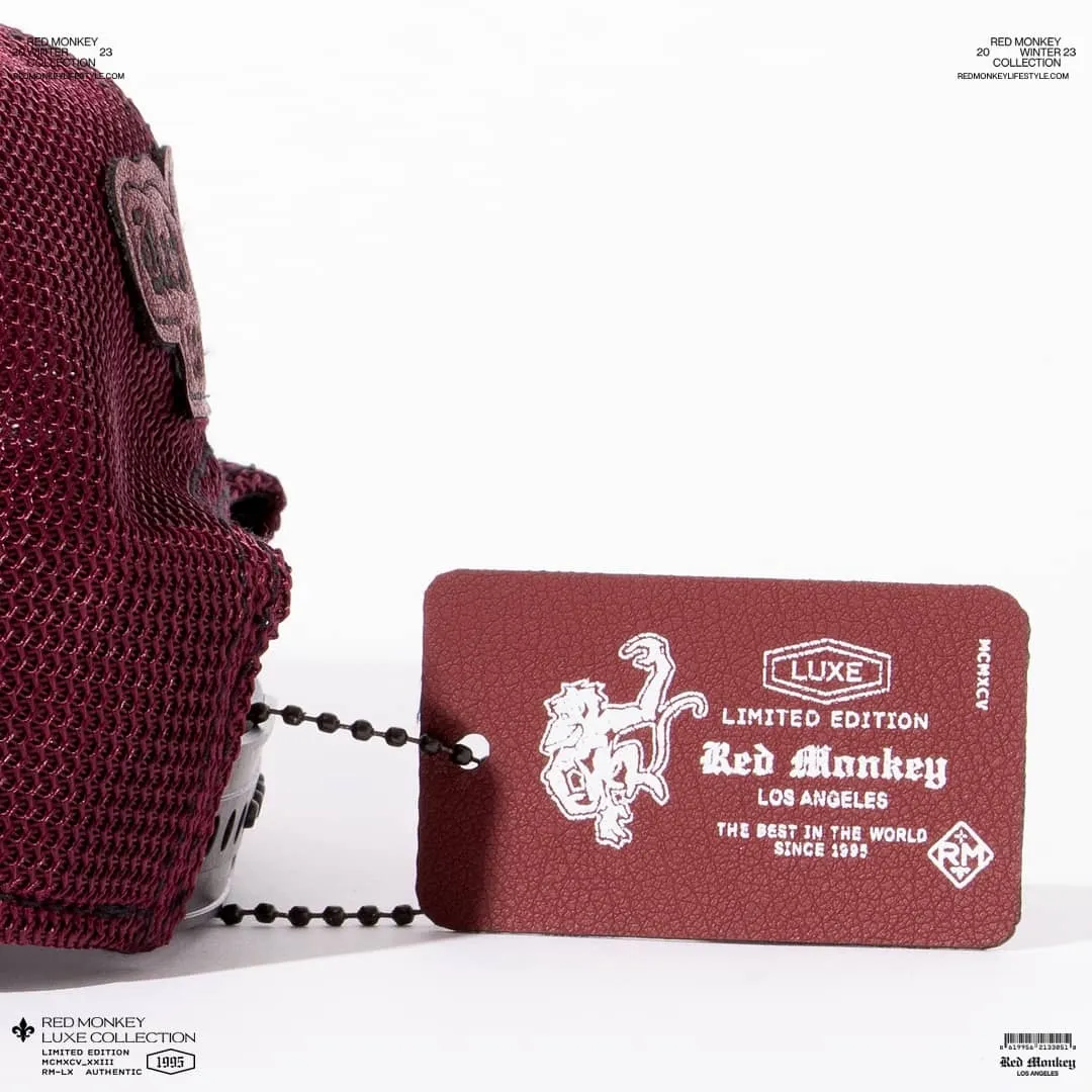 Red Monkey Luxe Burgundy