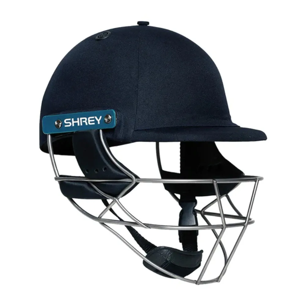 SHREY Master Class Air 2.0 Stainless Steel Cricket Helmet (Navy)