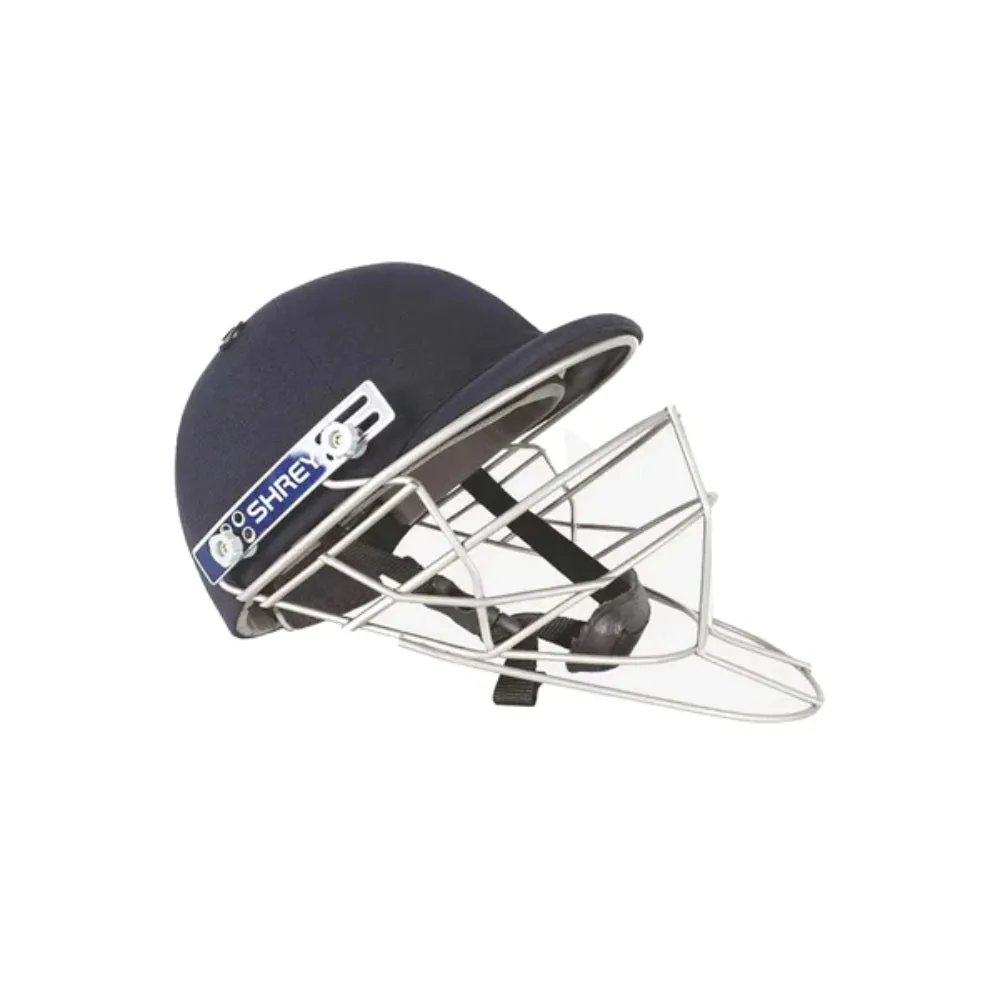 SHREY Pro Guard Fielding Stainless Steel Visor H122 Cricket Helmet (M)