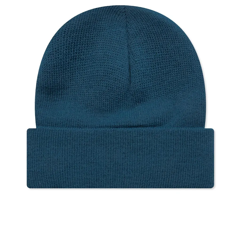 Stock Cuff Beanie - Dark Teal