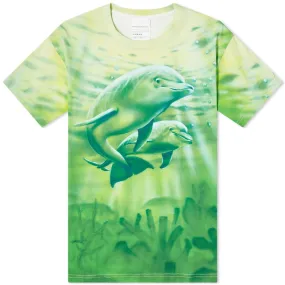 Stockholm Surfboard Club Alko Airbrush T-ShirtDolphin