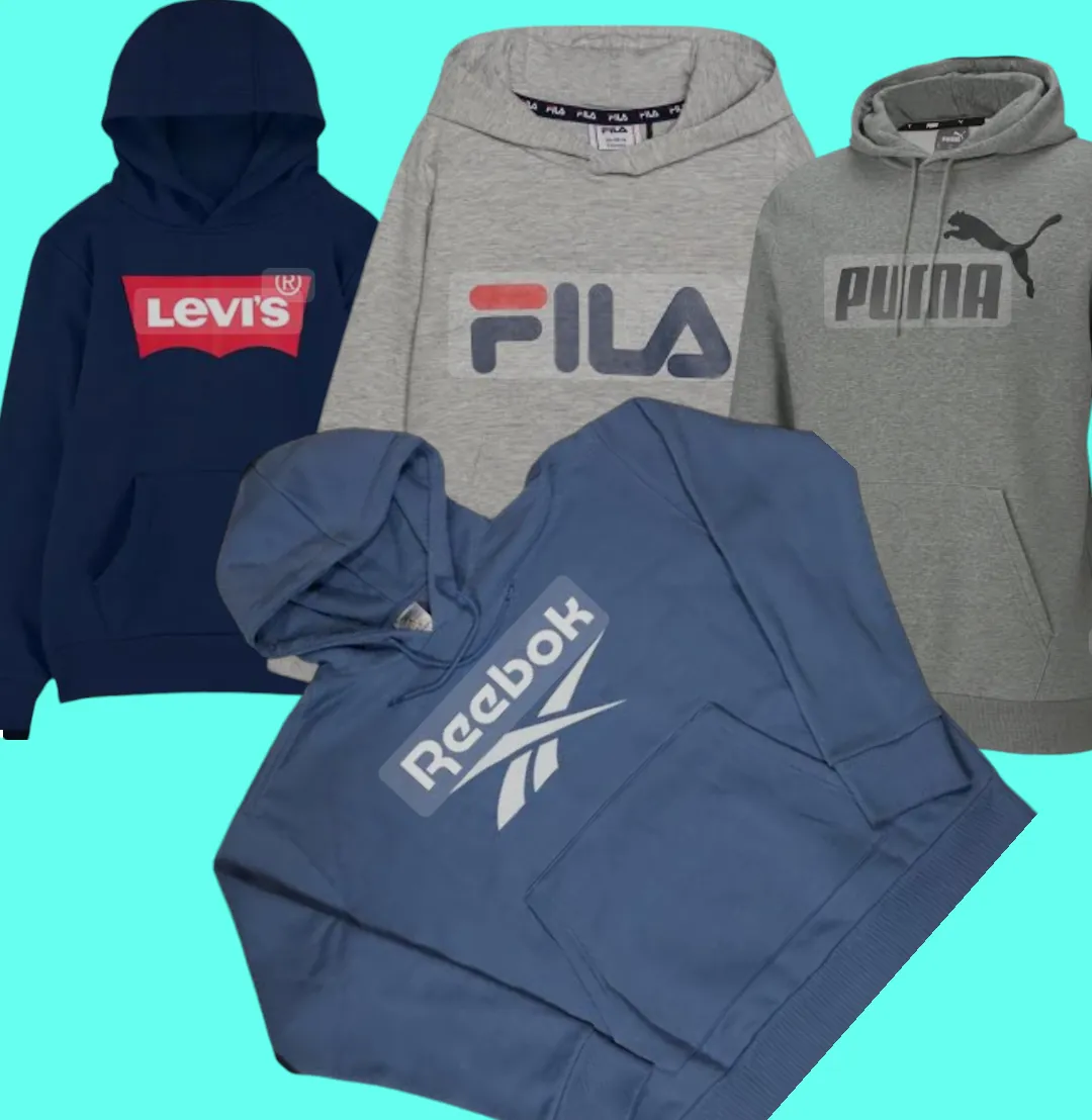 Sweatshirts hoodies 1/4ZMix Brand 21pieces