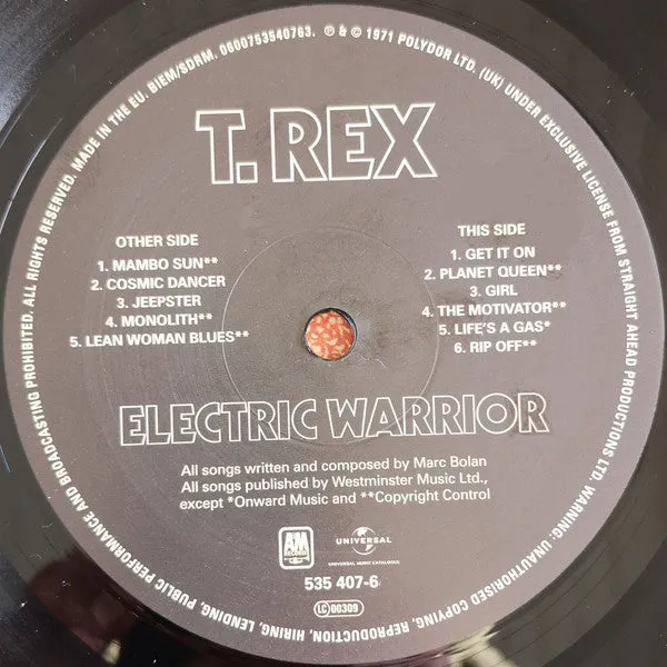 T. Rex ~ Electric Warrior