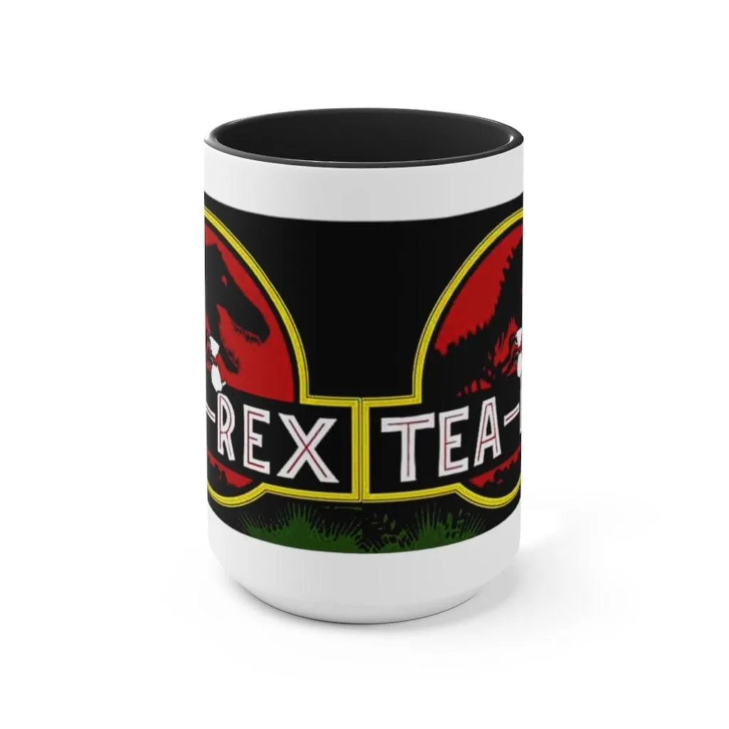 Tea Rex Accent Mugs || T Rex Mugs Tea Rex Accent Mugs, Dinosaurs Mug, mr tea rex mug , ms tea rex mug, Dino lover Tea Lover Gift