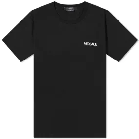 Versace Logo T-ShirtBlack