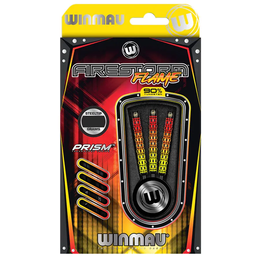 Winmau Firestorm flame Steel Tip Darts