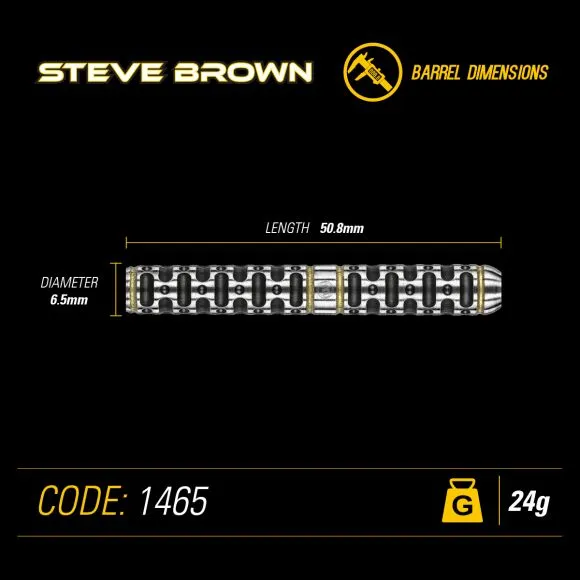 Winmau Steve Brown Steel Tip Darts